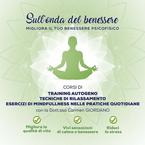 Corso sul benessere Psicofisico